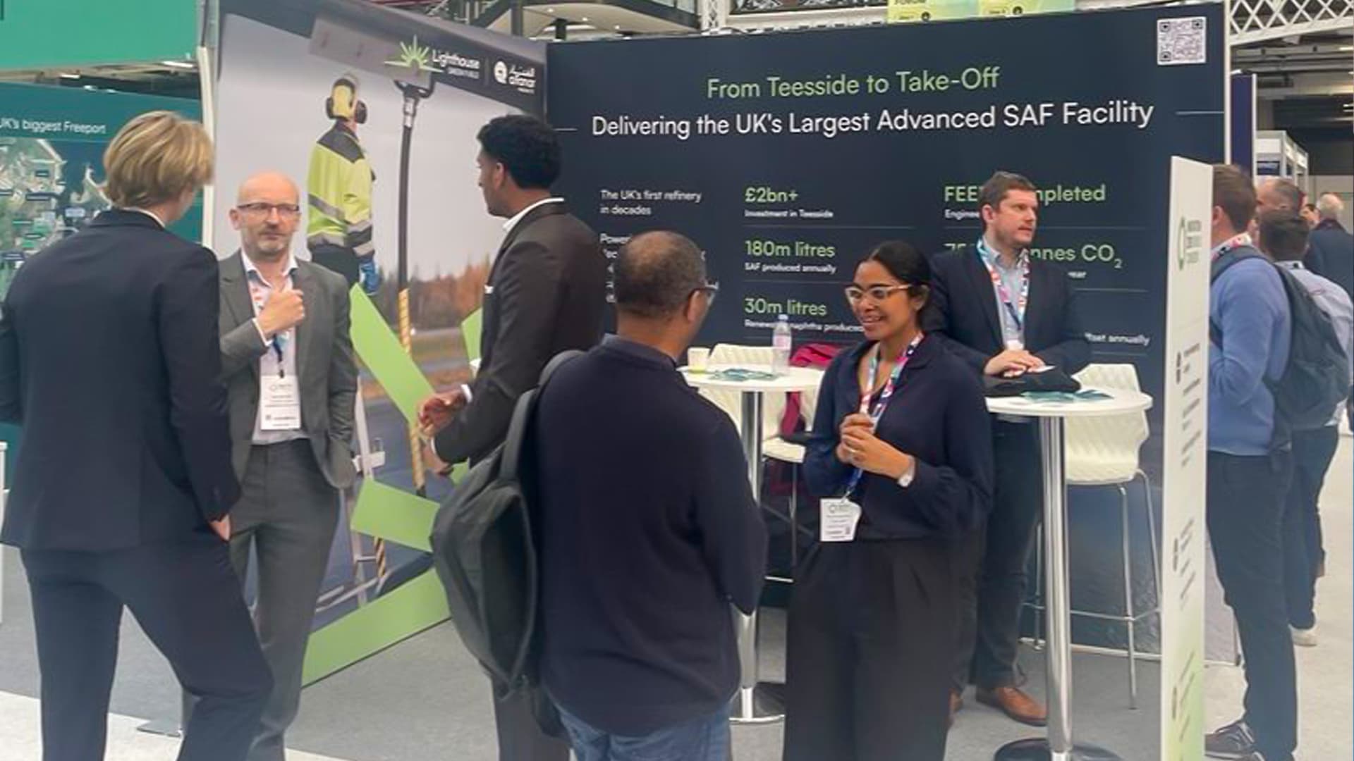 Lighthouse Green Fuels Attends Innovation Zero World in London